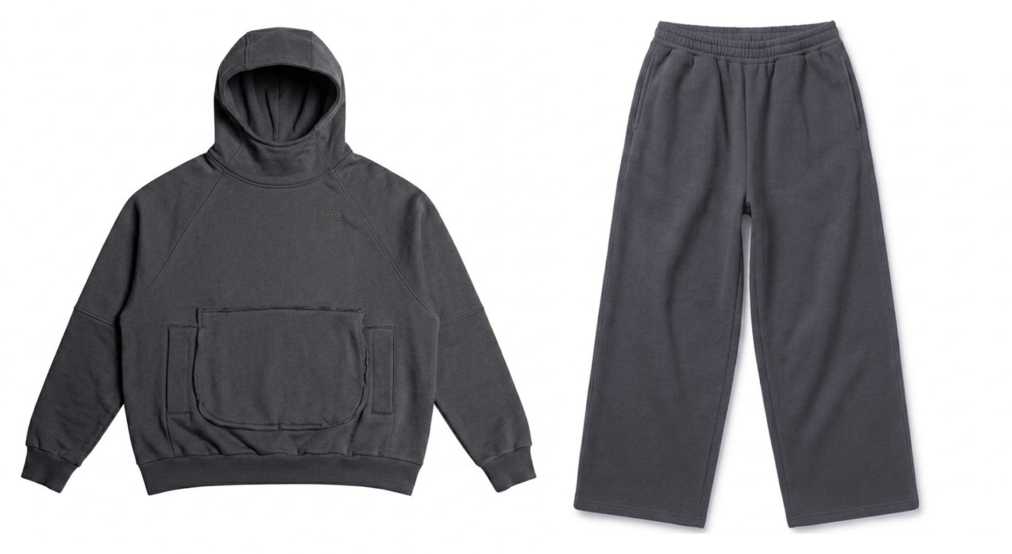 GUERRILLA ✷ TRACKSUIT SET (Gray)