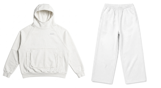 GUERRILLA ✷ TRACKSUIT SET (White)